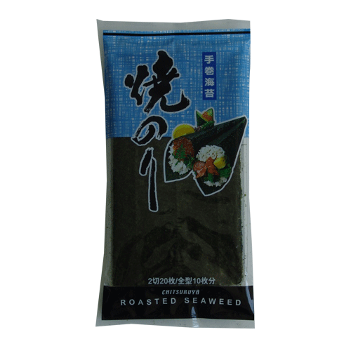 Chitsuruya Roasted seaweed 2cut* 20pcs-blue
