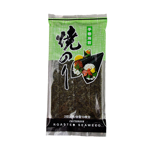 Chitsuruya Roasted seaweed 2cut* 20pcs-green