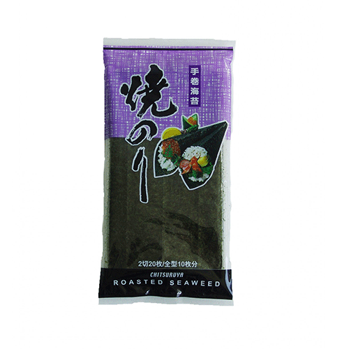 Chitsuruya Roasted seaweed 2cut* 20pcs-purple