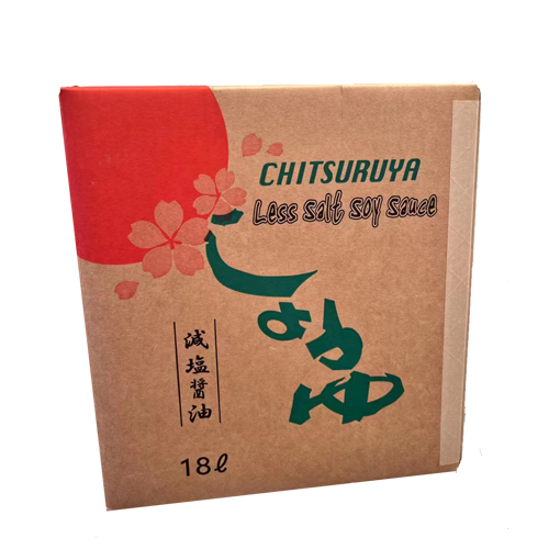Chitsuruya Less salt soy sauce-BIB 18L